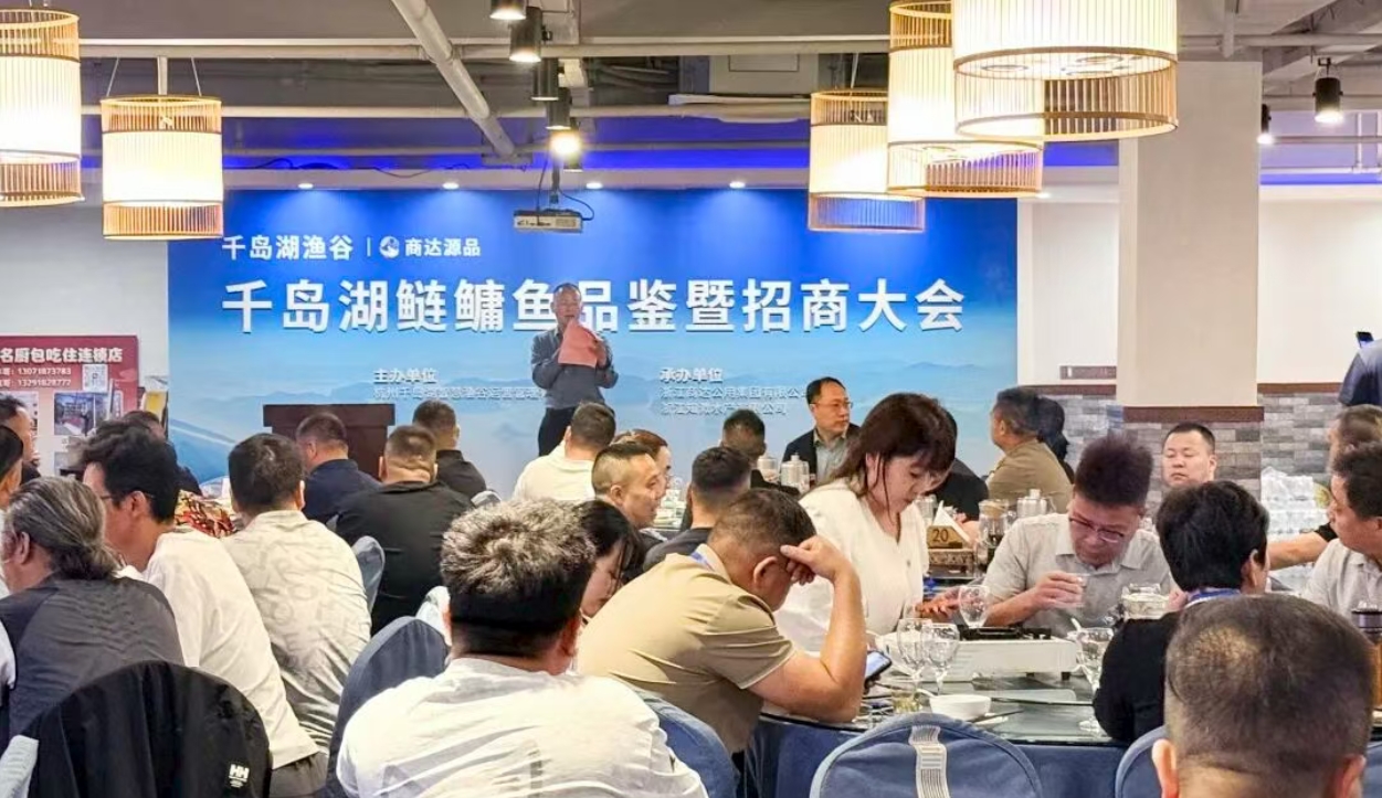 一湖好水养一条好鱼 | 千岛湖智慧渔谷·千岛湖鳙鱼品鉴暨招商大会圆满举行